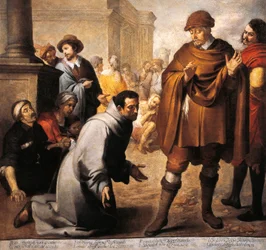 Sankt Salvador af Horta og inkvisitor af Aragon, af Bartolome Esteban Murillo (1618-1682)