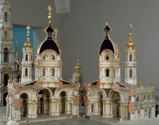 Projekt for Jomfruen af Opstandelsens kloster (Smolny) i Sankt Petersborg (Sankt Petersborg)