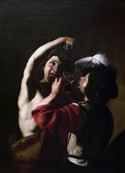 Bacchus og en drikker