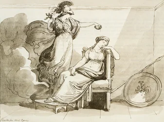 Penelope forskønnet af Minerva