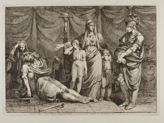 Tanaquilla viser Tarquinios lig til Servius Tullius