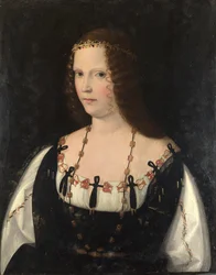 Portræt af en ung dame, ca. 1510