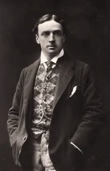 John Martin-Harvey 1863-1944, engelsk skuespiller, begyndelsen af det 20. århundrede.
