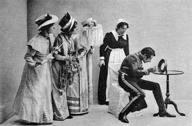 Scene fra Quality Street, 1902.