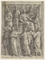 Dommer afgiver dom Historien om kejser Trajan (serietitel)