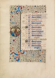 Kalenderside for oktober; Helgenerne Simon og Judas
