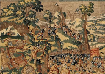Historien om Kyros II Den Store, ca. 1590 (tæppe)