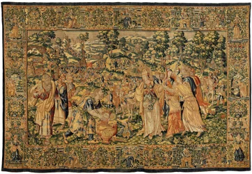 Historien om Kyros II Den Store, ca. 1590 (tæppe)