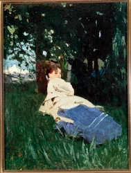 Donna Erminia (olie på lærred