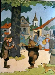 Bjørnetrækkeren, illustration fra 