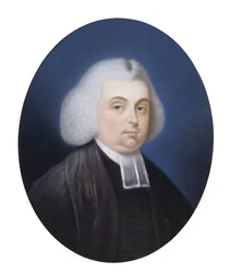 Portræt af pastor James Diman