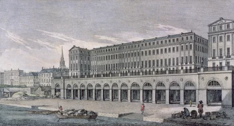 Bygningerne kaldet Adelphi, London, 1771