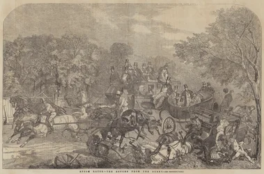 Epsom Races, tilbagevenden fra derbyet