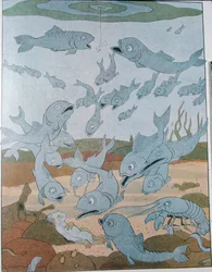 Illustration til albummet "Gedeon, tyvenes leder"