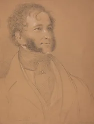 Portræt af en gentleman (W. Winston?)