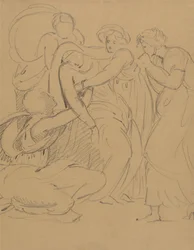 Studie af en dramatisk scene