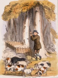 Svinebesætningen, c1845