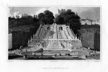 St Cloud Falls, Paris, 1830