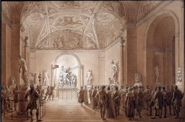 Torch visit by Emperor Napoleon Idani