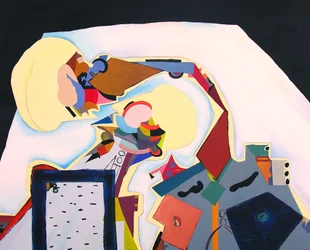 Dormeurs, 2000 (olie på lærred)