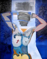 Homme libre, 2006 (olie og akryl på lærred)