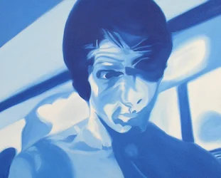 Surportrait : Sébastien, 2005 (olie på lærred)
