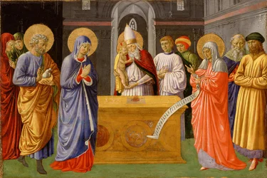 Gozzoli - Renselse af Jomfruen, 1461-1462