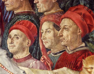 Procession af Magi Kings til Betlehem