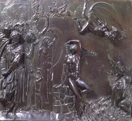 Perseus redder Andromeda (bronze)