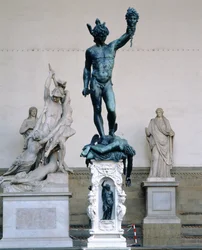 Perseus med Medusas hoved, 1545-54 (bronze)