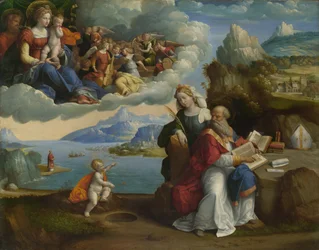 Sankt Augustins vision, ca. 1520