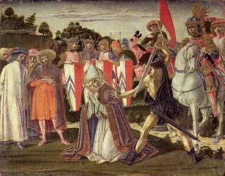 St. Fabians martyrium (panel)