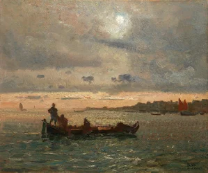Beppe Ciardi aften i lagunen