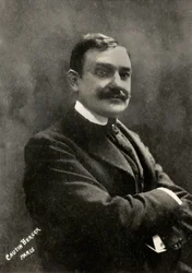 Portræt af den franske kunstner Jacques Isnardon ( 1860