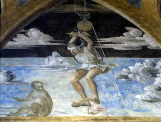 Fresco af Butinone og B. Zanale i kirken S. Pietro i Gessate, Milano.