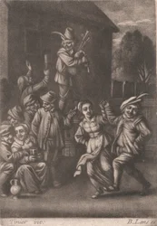Dansende bønder