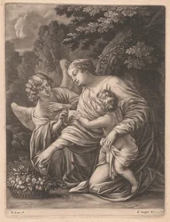 Madonna, Child og Angel