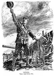 Canada, Ypres, 23.-24. april 1915, 1920