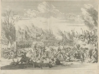Franske grusomheder i Bodegraven og Zwammerdam, 1672