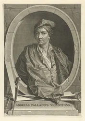 Portrait of the architect Andrea Palladio 1508-1580 After Paolo Veronese, 1716.dani