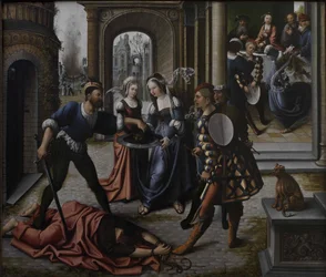 Johannes Døberens martyrium, ca 1514.