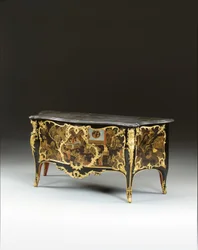 Ludvig XV bekvemt, ca. 1740