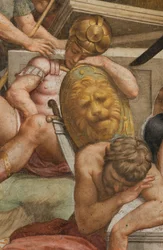 Counterfaccata, Bernardino Gatti, Opstandelse 1529, Detalje