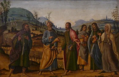 Fransk: Saint Clément genforenet med sin familie