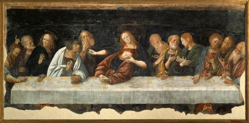 Italien, Vercelli, sidste nadver maleri