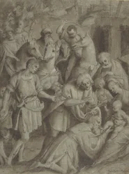 Magiernes tilbedelse, 1553.