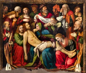 Milano, San Giorgio al Palazzo-kirken, Bernardino Luini, Begravelse