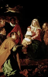 Magiernes tilbedelse, ca. 1619 (olie på lærred)