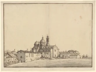 Santa Giustina og Prato della Valle i Padova