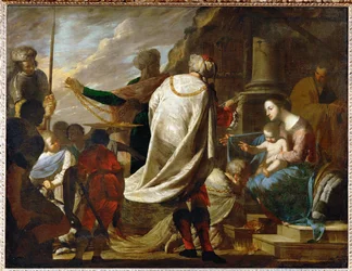 The Adoration of the Magi (maleri på lærred)